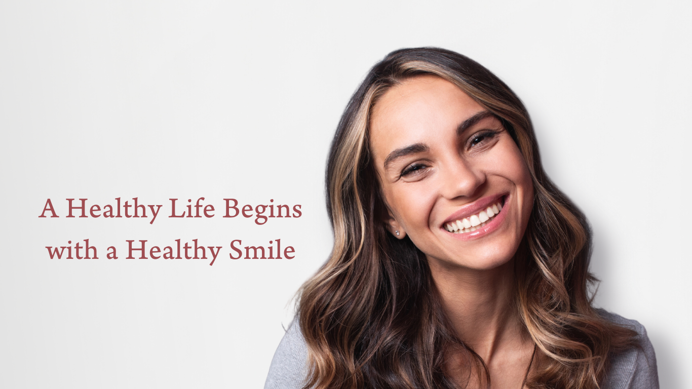 Woman with a beautiful, healthy smile